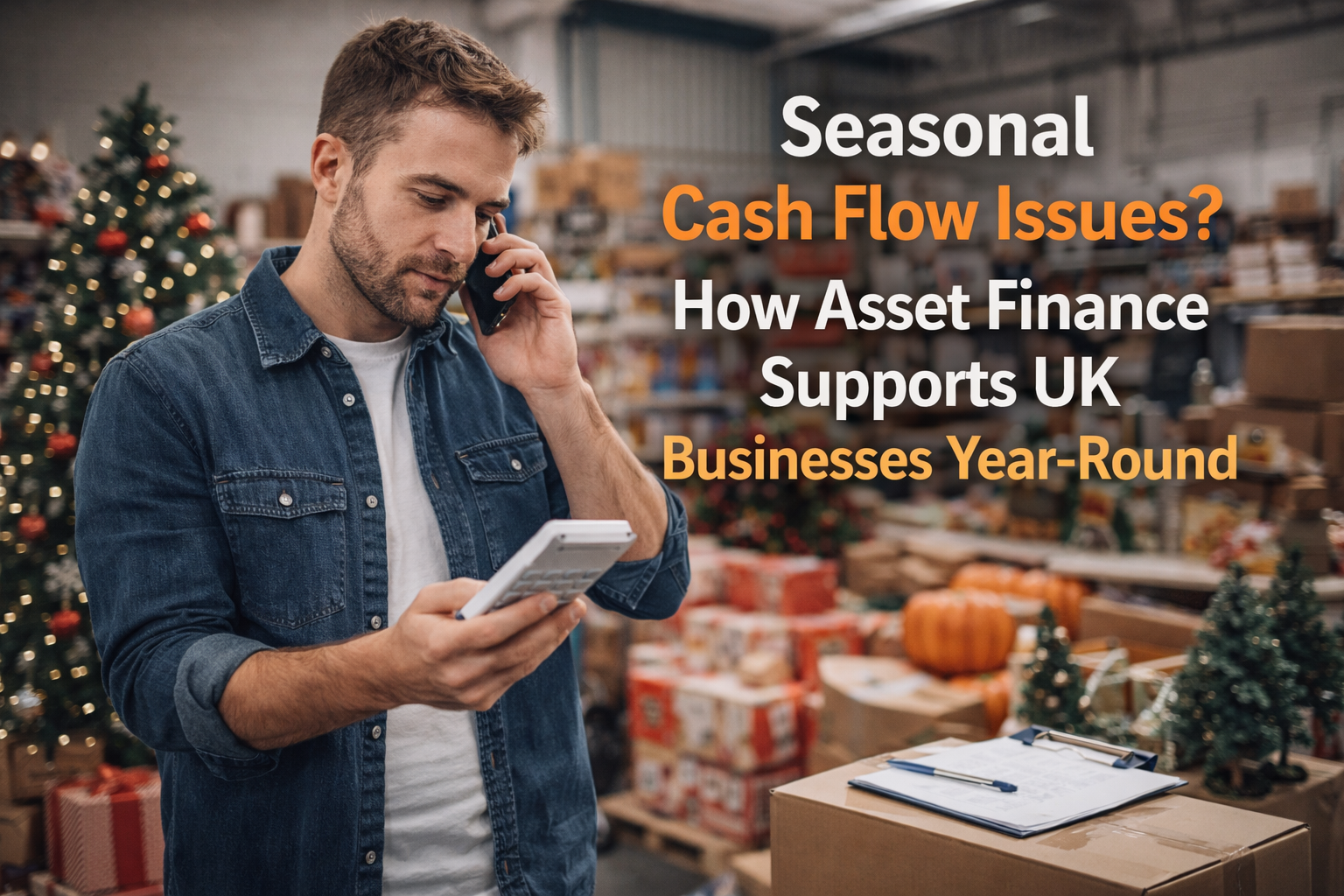 Seasonal Cash Flow Issues? How Asset Finance Supports UK Businesses Year-Round