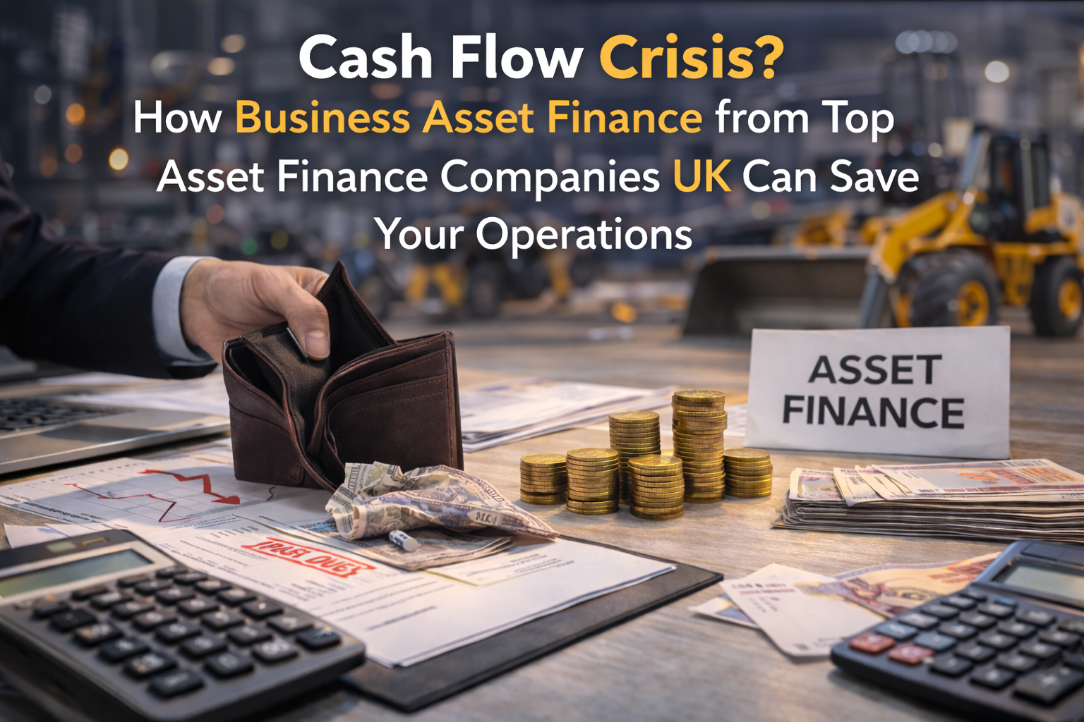 Cash Flow Crisis How Business Asset Finance from Top Asset Finance Companies UK Can Save Your Operations