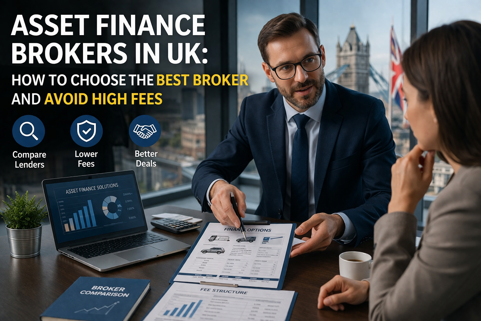 Asset Finance Brokers in UK How to Choose the Best Broker and Avoid High Fees