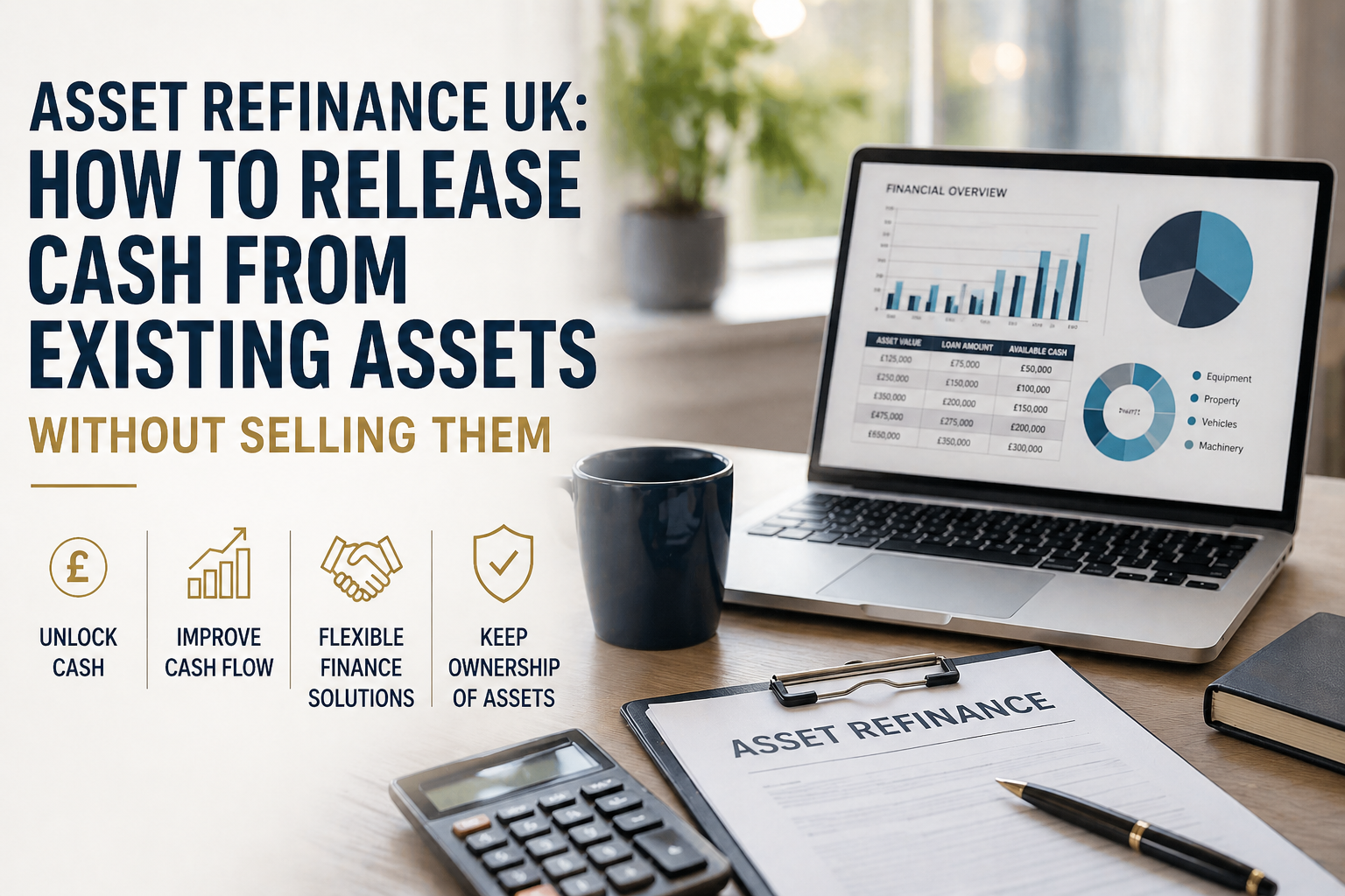 Asset Refinance UK How to Release Cash from Existing Assets Without Selling Them